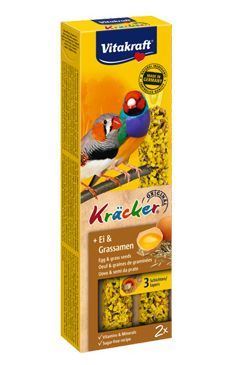 Vitakraft Bird Kräcker Exoti egg finch tyč 2ks