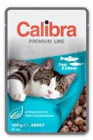 Calibra Cat  kapsa Premium Adult Trout &amp; Salmon 100g