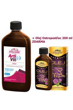 VITAR ArtiVit Sirup 500ml+ostrop.olej 200ml