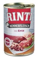 Rinti Dog Kennerfleisch konzerva kachní srdce 400g