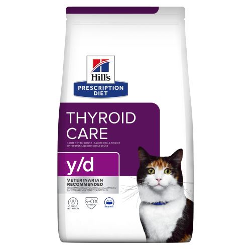 Hills Prescription Diet Feline Y/D Thyroid Care 1,5kg