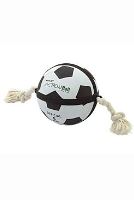 Hračka pes Fotbalový míč přetahovací 19cm KAR