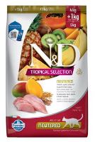 N&amp;D TROPICAL SELECTION CAT Neutered Chicken 4+1kg