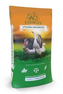 Krmivo pro kuřata ENERGYS Broiler MINI Forte 25kg