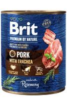 Brit Premium Dog by Nature  konz Pork &amp; Trachea 800g