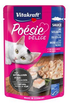 Vitakraft Cat Poésie Déli Sauce kapsa treska tm. 85g