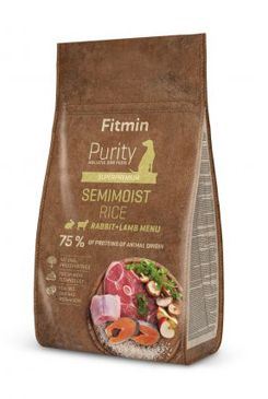 Fitmin dog Purity Rice Semimoist Rabbit&Lamb 800g