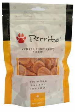 Perrito Chicken Jerky Chips pro psy 100g