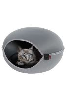 Pelech/domek pro kočky LOUNA šedá Zolux