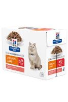 Hills Prescription Diet Feline C/D Urinary Stress Salmon Kapsa 12x85g