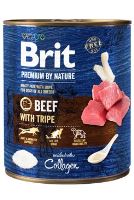 Brit Premium Dog by Nature  konz Beef &amp; Tripes 800g