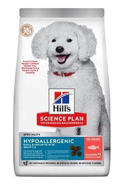 Hills Science Plan Canine Hypoallergenic Adult Small&Mini Salmon 6kg