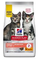 Hills Science Plan Feline Perfect Digestion Kitten Chicken Rice 300g