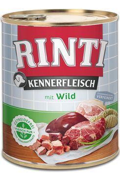 Rinti Dog Kennerfleisch konzerva zvěřina 800g