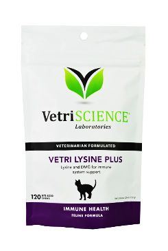 VetriScience Lysine Plus podp.imunity kočka 120g