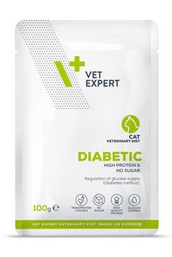 VetExpert VD 4T Diabetic Cat kapsa 100g