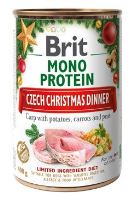 Brit Care Christmas Dog konz Mono Protein can 400g