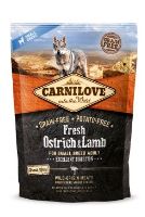 Carnilove Dog Fresh Ostrich&amp;Lamb for Small Breed 1,5kg