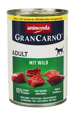 Animonda pes GRANCARNO konz. ADULT zvěřina 400g