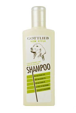 Gottlieb šampon s makadamovým olejem Vaječný 300ml pes