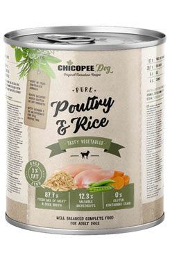 Chicopee Dog konz. Pure Poultry&Rice 800g