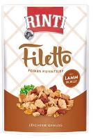 Rinti Dog Filetto kapsa kuře+jehně v želé 100g